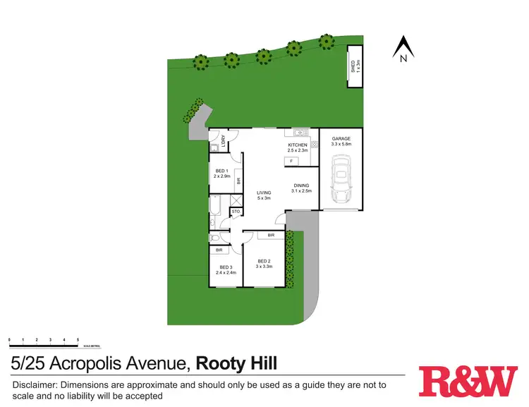 Floorplan of Homely house listing, 5/25 Acropolis Avenue, Rooty Hill NSW 2766