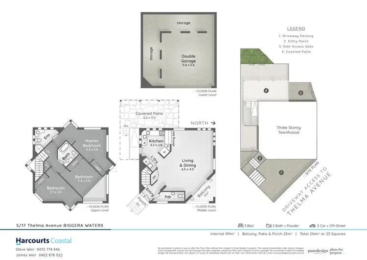 Floorplan of Homely house listing, 1/19 Thelma Avenue, Biggera Waters QLD 4216