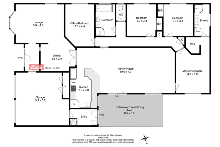 Floorplan of Homely house listing, 4 Rose Street, Romaine TAS 7320