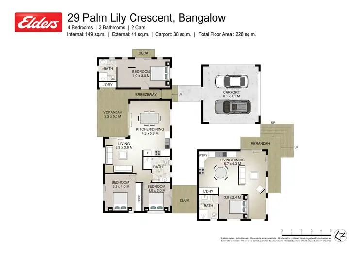Floorplan of Homely house listing, 29 Palm-Lily Crescent, Bangalow NSW 2479