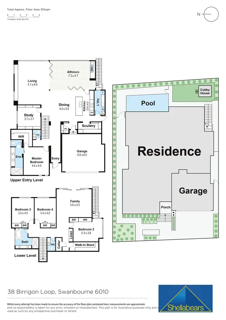 Floorplan of Homely house listing, 38 Birrigon Loop, Swanbourne WA 6010