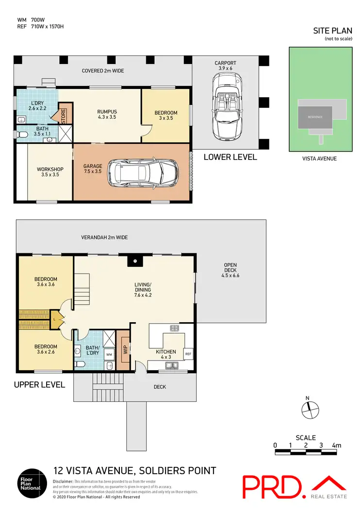 Floorplan of Homely house listing, 12 Vista Avenue, Soldiers Point NSW 2317