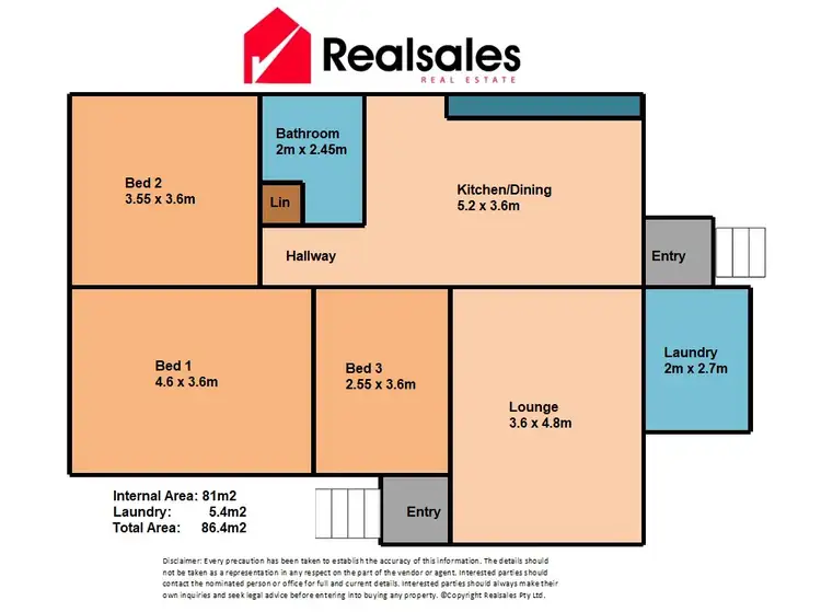 Floorplan of Homely house listing, 26 Birdwood Street, Zillmere QLD 4034