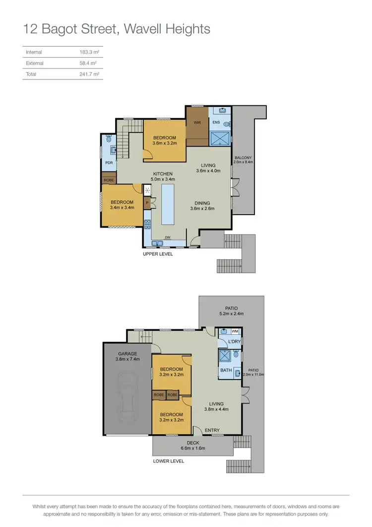 Floorplan of Homely house listing, 12 Bagot Street, Wavell Heights QLD 4012