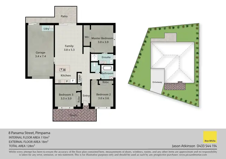 Floorplan of Homely house listing, 8 Panama Street, Pimpama QLD 4209