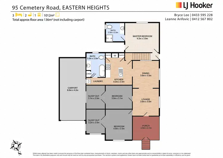 Floorplan of Homely house listing, 95 Cemetery Road, Raceview QLD 4305