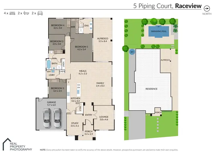 Floorplan of Homely house listing, 5 Piping Court, Raceview QLD 4305