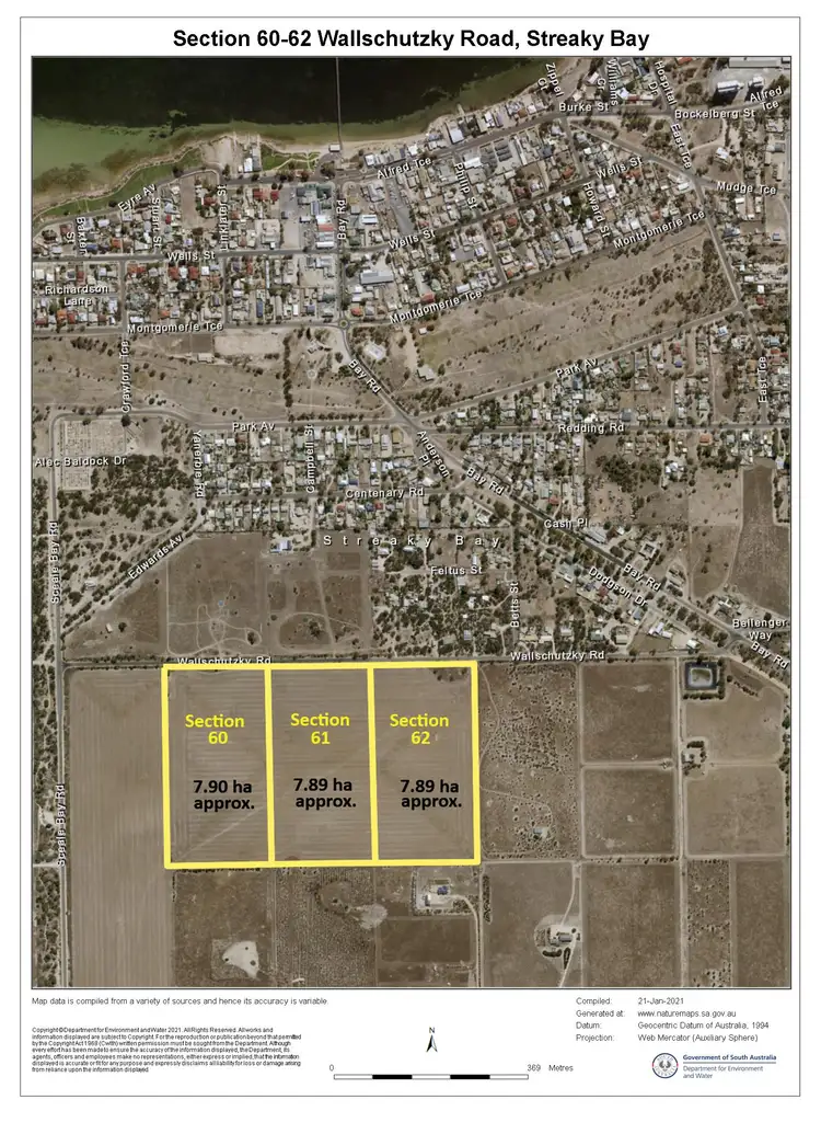Floorplan of Homely rural property listing, 61 Wallschutzky Road, Streaky Bay SA 5680