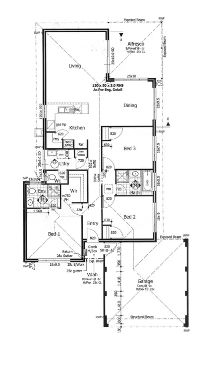 Floorplan of Homely house listing, 6/89 Amherst Road, Canning Vale WA 6155