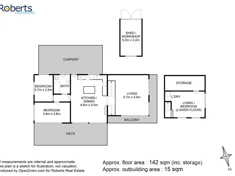Floorplan of Homely house listing, 9 Nailer Avenue, Bicheno TAS 7215