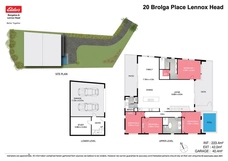 Floorplan of Homely house listing, 20 Brolga Place, Lennox Head NSW 2478