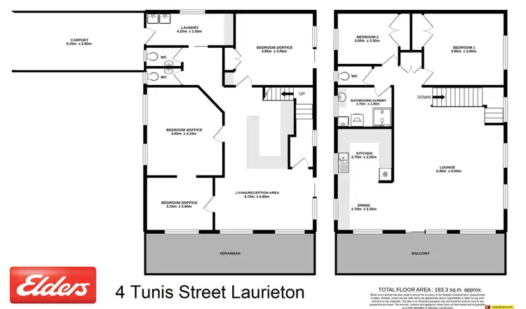 Floorplan of Homely house listing, 4 Tunis Street, Laurieton NSW 2443