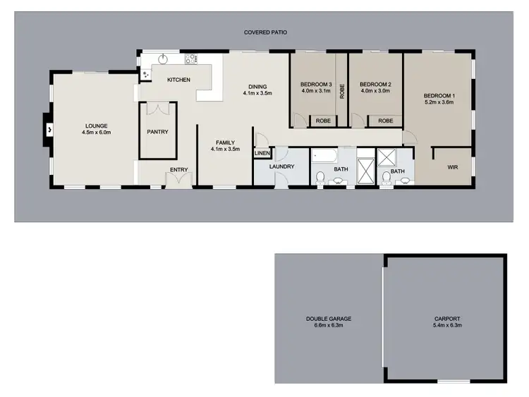 Floorplan of Homely house listing, 96 Hansen Road, Yugar QLD 4520