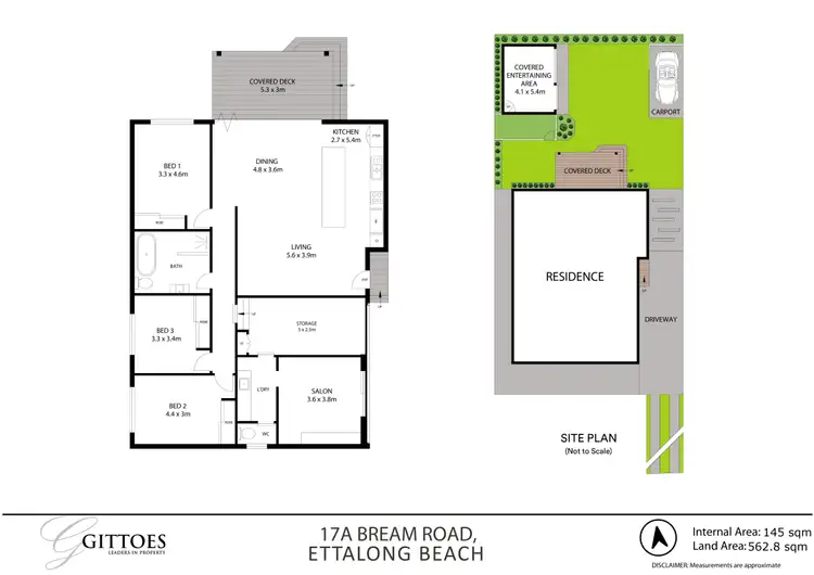 Floorplan of Homely house listing, 17A Bream Road, Ettalong Beach NSW 2257