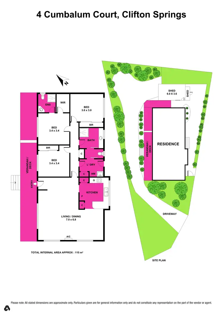 Floorplan of Homely house listing, 4 Cumbalum Court, Clifton Springs VIC 3222