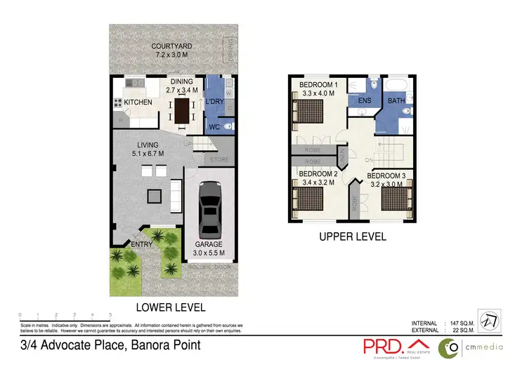 Floorplan of Homely townhouse listing, 3/4 Advocate Place, Banora Point NSW 2486