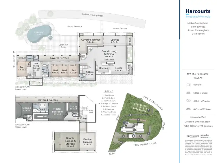 Floorplan of Homely house listing, 159 The Panorama, Tallai QLD 4213