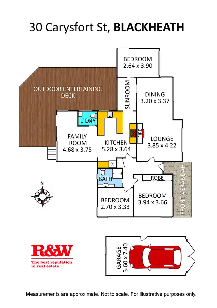 Floorplan of Homely house listing, 30 Carysfort St, Blackheath NSW 2785