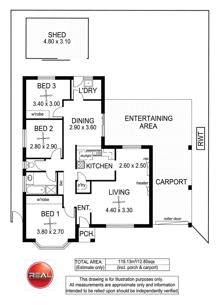 Floorplan of Homely house listing, 2A Eldon Street, Croydon Park SA 5008
