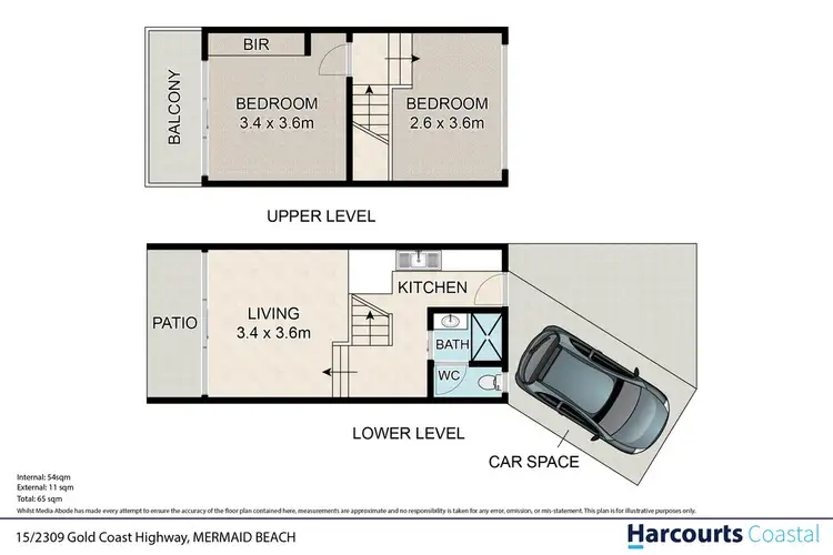 Floorplan of Homely apartment listing, 15/2309 Gold Coast Highway, Mermaid Beach QLD 4218