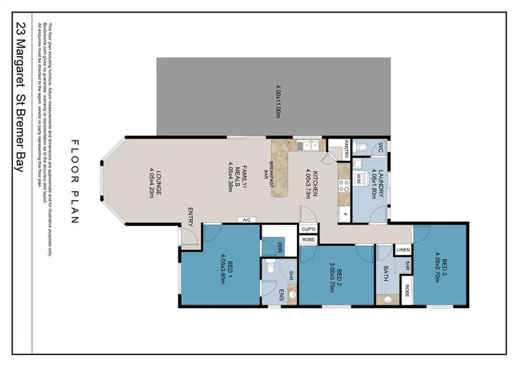 Floorplan of Homely house listing, 23 Margaret Street, Bremer Bay WA 6338