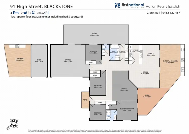 Floorplan of Homely house listing, 91 High Street, Blackstone QLD 4304