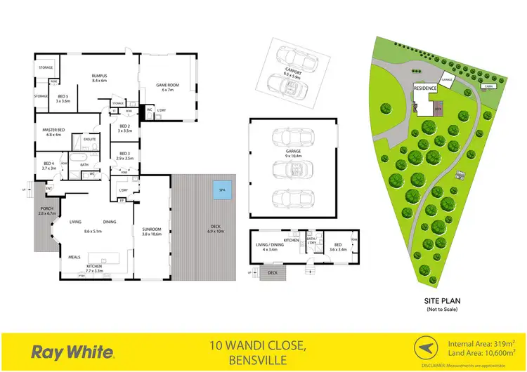 Floorplan of Homely rural property listing, 10 Wandi Close, Bensville NSW 2251