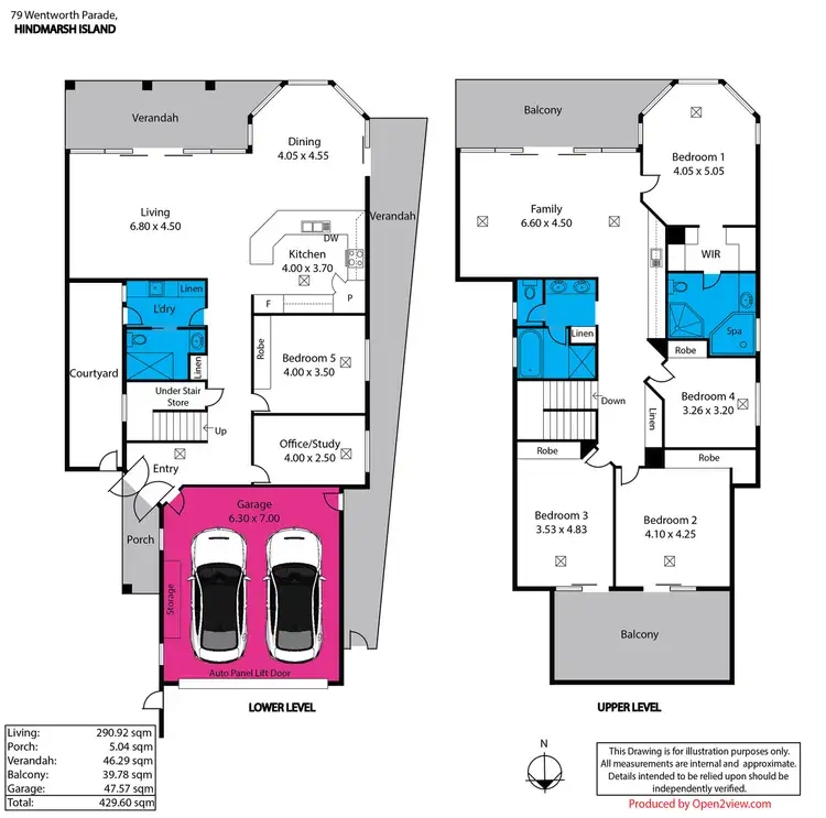 Floorplan of Homely house listing, 79 Wentworth Parade, Hindmarsh Island SA 5214