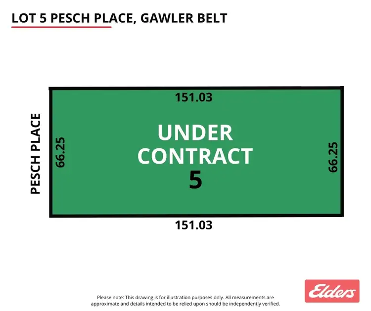 Floorplan of Homely land listing, Lot 5 Pesch Place, Gawler Belt SA 5118