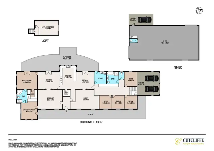 Floorplan of Homely rural property listing, 230 Tizzana Road, Ebenezer NSW 2756
