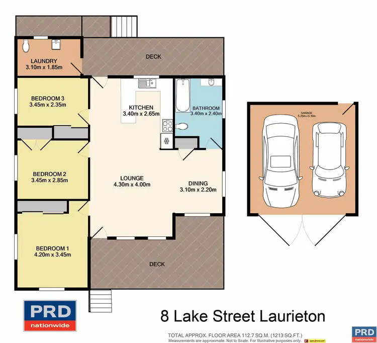 Floorplan of Homely house listing, 8 Lake Street, Laurieton NSW 2443