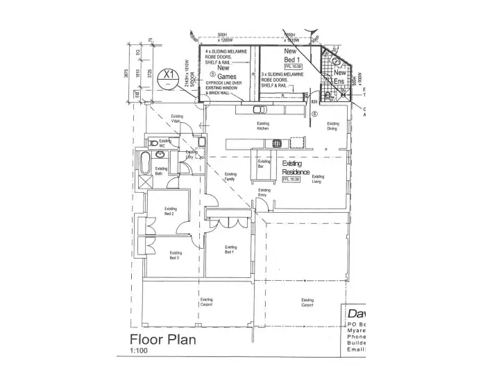 Floorplan of Homely house listing, 2 Jardine Court, Thornlie WA 6108