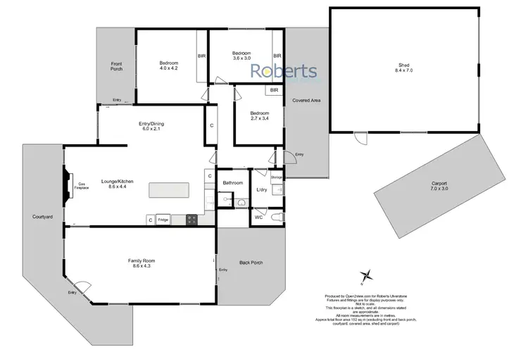 Floorplan of Homely house listing, 60 River Avenue, Heybridge TAS 7316