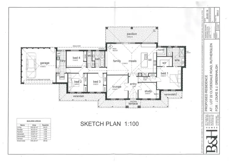 Floorplan of Homely house listing, 8 Clydesdale Road, Rutherglen VIC 3685