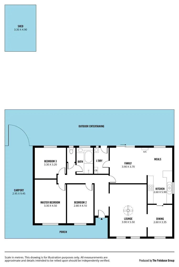 Floorplan of Homely house listing, 15 Laffers Crescent, Reynella SA 5161