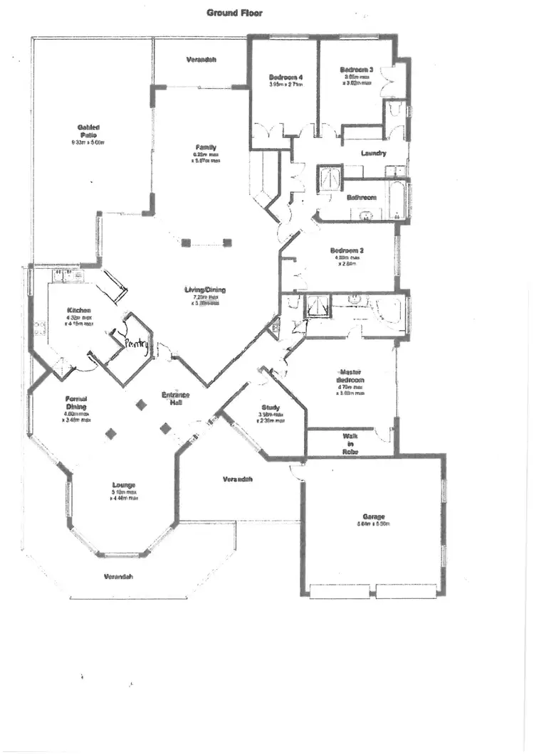Floorplan of Homely house listing, 3 Leake Court, Leschenault WA 6233