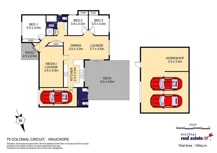 Floorplan of Homely house listing, 75 Colonial Circuit, Wauchope NSW 2446