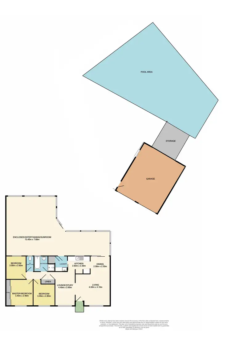 Floorplan of Homely house listing, 8 Belair Close, Rutherford NSW 2320