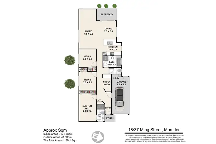 Floorplan of Homely villa listing, 18/3-7 Ming Street, Marsden QLD 4132