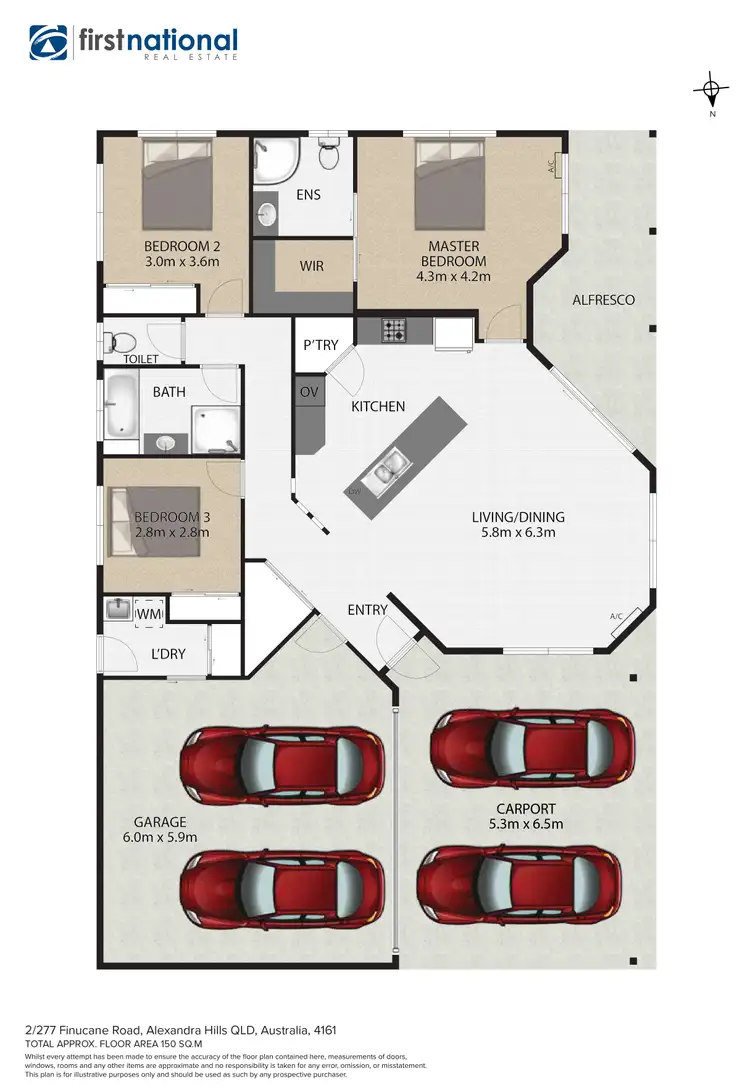 Floorplan of Homely house listing, 277 Finucane Road, Alexandra Hills QLD 4161