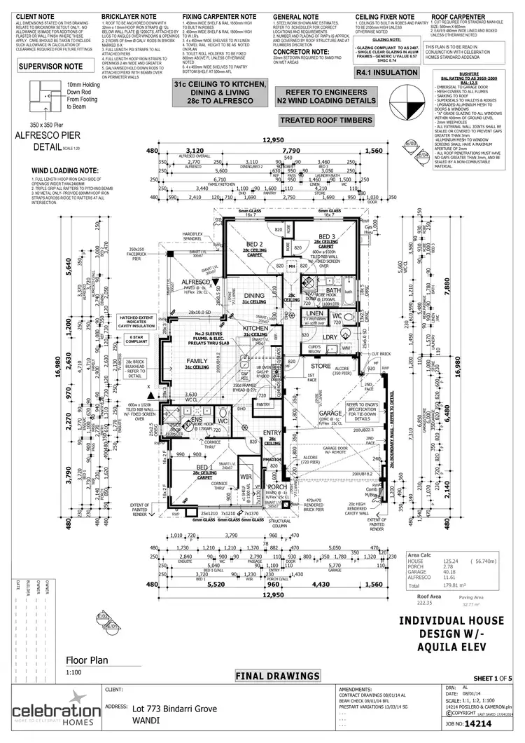 Floorplan of Homely house listing, 9 Bindarri Grove, Wandi WA 6167