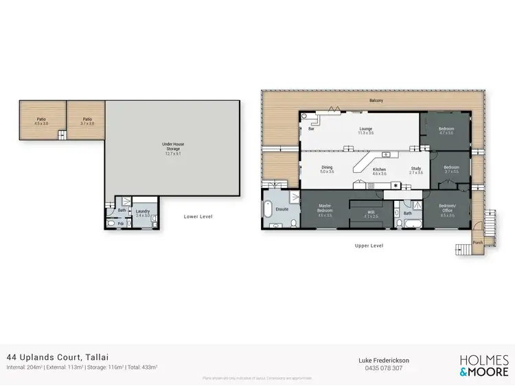 Floorplan of Homely house listing, 44 Uplands Court, Tallai QLD 4213