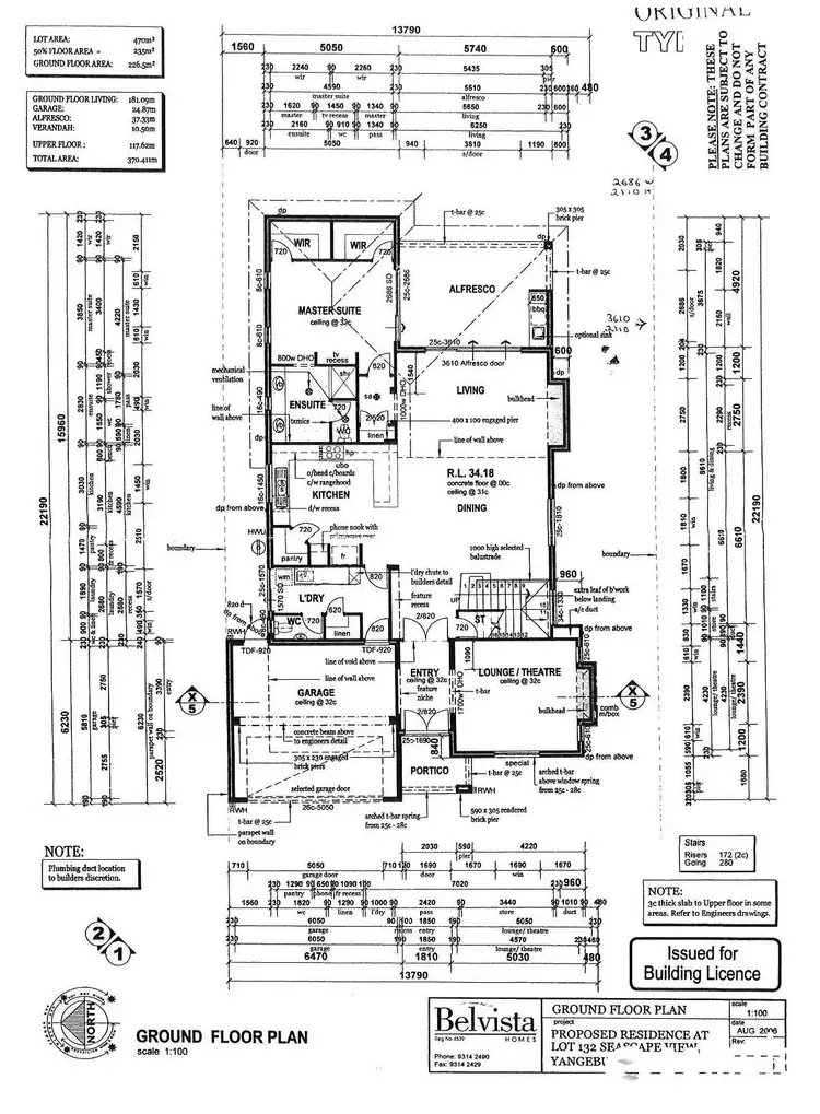 Floorplan of Homely house listing, 23 Seascape View, Yangebup WA 6164