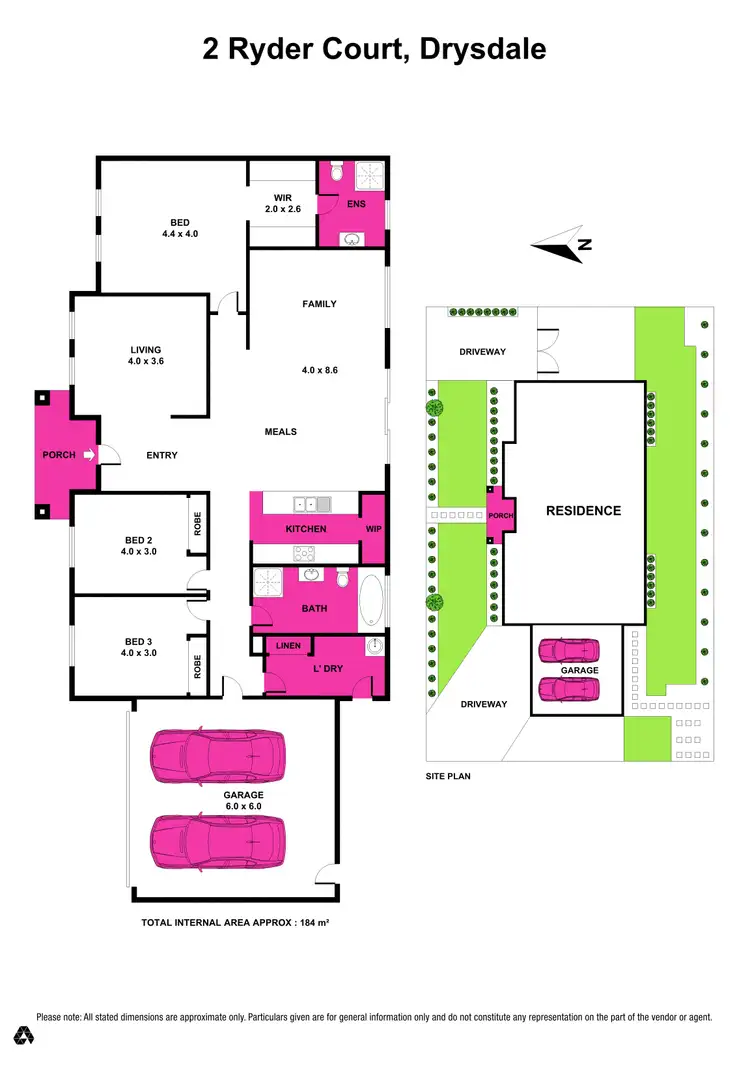 Floorplan of Homely house listing, 2 Ryder Court, Drysdale VIC 3222