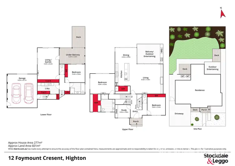 Floorplan of Homely house listing, 12 Foymount Crescent, Highton VIC 3216