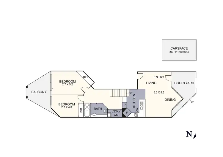 Floorplan of Homely townhouse listing, 8/13-15 Hewish Road, Croydon VIC 3136