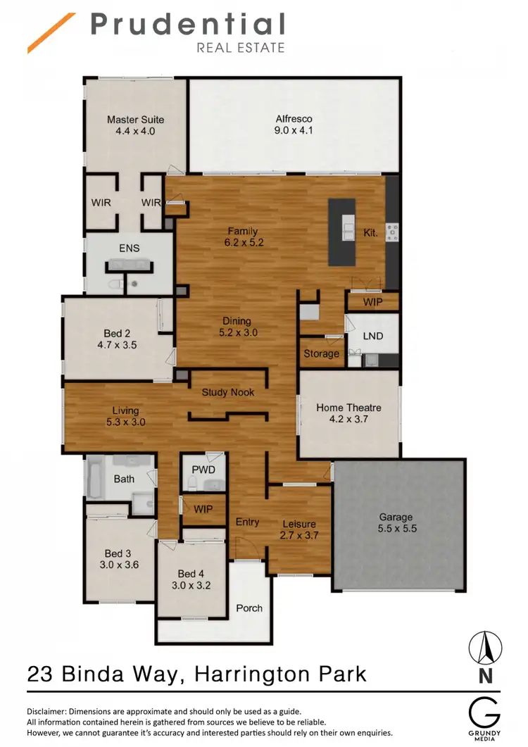 Floorplan of Homely house listing, 23 Binda Way, Harrington Park NSW 2567