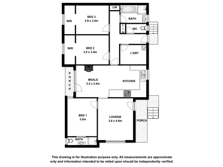 Floorplan of Homely house listing, 11 Maroonga Crescent, Mount Gambier SA 5290
