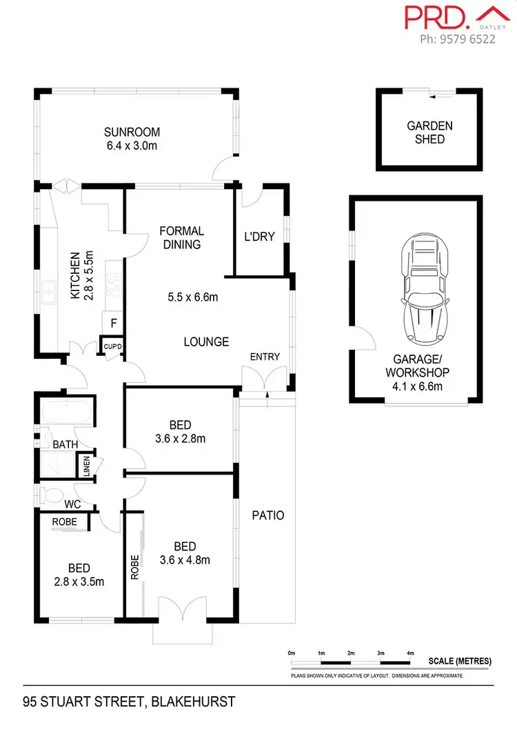 Floorplan of Homely house listing, 95 Stuart Street, Blakehurst NSW 2221