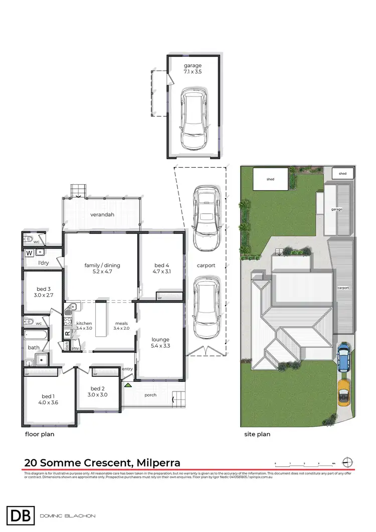 Floorplan of Homely house listing, 20 Somme Crescent, Milperra NSW 2214